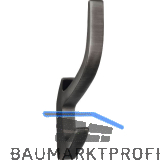 Huthaken Salina Breite 15 mm, H�he 150 mm, ZN eisenf�rbig geb�rstet matt