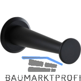 Mantelhaken Medellot Platte � 30, Tiefe 73, Aluminium schwarz