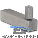 Mantelhaken Tenam H�he 33 mm, Tiefe 65 mm, Edelstahl geb�rstet