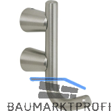 Mantelhaken Copan Breite 20 mm, H�he 86 mm, Edelstahl geb�rstet