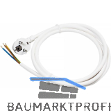 Anschlussleitung mit Schuko-Winkelstecker, L 2000 mm, mit Aderendh�lsen,