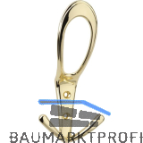 Huthaken Deneb Breite 76 mm, H�he 160 mm, ZN vermessingt poliert