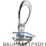 Huthaken Deneb Breite 76 mm, H�he 160 mm, ZN verchromt poliert