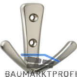 Mantelhaken Deneb Breite 76 mm, H�he 71 mm, ZN Edelstahl Effekt