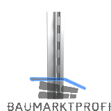 Ladenbausystem Twin Profil 2200 mm Aluminium natur eloxiert