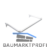 Ladenbausystem Single/Twin Konfektionsrahmen 1000 mm chrom