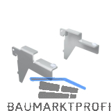 Ladenbausystem Single/Twin Konsole f�r Glas 100 mm grau