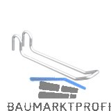 Ladenbausystem Single/Twin Doppelb�gel 150 mm chrom