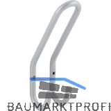 Huthaken Nora Breite 51 mm, H�he 192 mm, Stahl wei�aluminium (ca. RAL 9006)