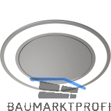 DOMUS LINE Einbauleuchte Holl D-Motion geschlossen, Edelstahl Effekt