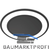 DOMUS LINE Einbauleuchte Holl D-Motion geschlossen, schwarz