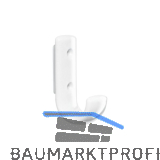 Mantelhaken HEWI 477.90.060 H�he 72 mm, Polyamid reinwei� gl�nzend