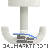 Dreifach-Drehhaken HEWI 477.90.050 H�he 70 mm, Polyamid reinwei� gl�nzend