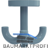 Dreifach-Drehhaken HEWI 477.90.050 H�he 70mm,Polyamid aquablau gl�nzend