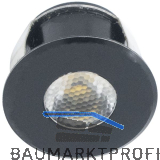 SIRO Einbauleuchte SL-Mono Mini08 Spot 3000K warmwei�, schwarz matt