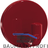 Mantelhaken HEWI 801.90.010 H�he 40 mm, Polyamid rubinrot gl�nzend