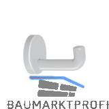 Mantelhaken HEWI 477.90.030 H�he 70 mm, Polyamid lichtgrau gl�nzend