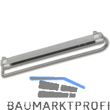Kleiderb�gelhalter-Auszug 400 mm Stahl silberfarbig