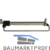 Kleiderb�gelhalter-Auszug 500 mm Stahl vernickelt