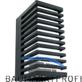 MCLED Wandleuchte Corona V 4000K schwarz