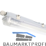 LED`S LIGHT Feuchtraum- Wannenleuchte FRWL1.2 L: 1260 mm, 2x14W grau