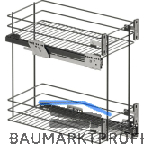 VS SUB Rack Unterschrankauszug Classic KB 300 mm Lava