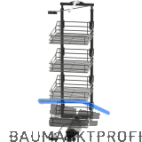 VS TAL Gate Hochschrankauszug Set Classic 1200 - 1450 mm KB 450 mm Lava