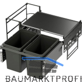 VS ENVI Water Abfalltrennsystem KB 800 mm 2 x 22 L Lava