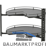 VS COR Wheel Pro Eckschrank-Drehboden 3/4-Kreis KB 800 mm Premea Lava