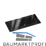 EVOline BackFlip, 2 Stk. Schukosteckdosen, USB-C-Charger, Glas schwarz