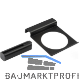 DOMUS LINE Becherhalter zu Spiegel IO-D schwarz