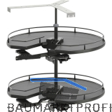 VS COR Spin Eckschrank-Drehboden KB 800 mm Lava