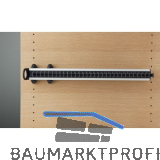 SERVETTO Self System Krawattenhalter Modell A Aluminium/Kunststoff schwarz