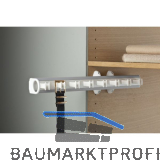 SERVETTO Self System G�rtelhalter Modell M Aluminium/Kunststoff wei�