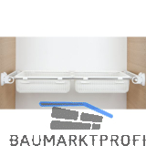 SERVETTO Self System Korbauszug verstellbar Aluminium/wei�