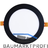 MCLED Einbauleuchte ToroR 15W 4000K � 172mm schwarz