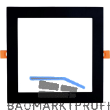 MCLED Einbauleuchte ToroS 21W 4000K 225x225mm schwarz