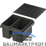 VS ENVI Flex XS-256 Abfalltrennsystem KB 500 mm 1x16/1x12 Liter Lava