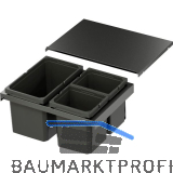 VS ENVI Flex XS-256 Abfalltrennsystem KB 600 mm 1 x 16/2 x 7 Liter Lava