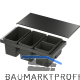 VS ENVI Flex XS-256 Abfalltrennsystem KB 900 mm 2 x 16/2 x 7 Liter Lava