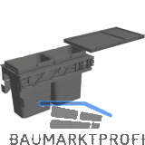 NINKA Abfalltrennsystem Set eins2sechs KB 300 mm dunkelgrau