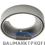 DOMUS LINE Aufbauring Smally XS Edelstahl Effekt