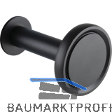 Mantelhaken Palos Tiefe 116 mm, Aluminium schwarz