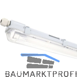 LED`S LIGHT Feuchtraum- Wannenleuchte FRWL1.2 L: 1255 mm, 11,5W Grau