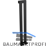 Duschwandhaken Heros 2 Haken, H�he 208 mm, schwarz matt