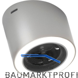 DOMUS LINE Unterbauleuchte UNIKA D-Motion WAVE Steckdose, Edelstahl Effekt