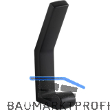 Mantelhaken Encho Breite 16 mm, H�he 94 mm, Zinkdruckguss schwarz matt