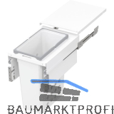 VS WASH Einbau-W�schesammler Space XX KB 400 mm Wei�