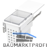 VS WASH Einbau-W�schesammler Space XX KB 450 mm Wei�