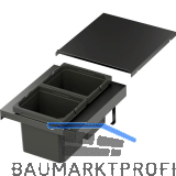 VS ENVI Flex XS-216 Abfalltrennsystem KB 400 mm 2 x 6 Liter Lava